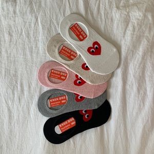 Korean Low Cut Socks - 5 Pack